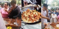 “蟹黄锅巴鸡”小伙独创的网红美食火爆京城